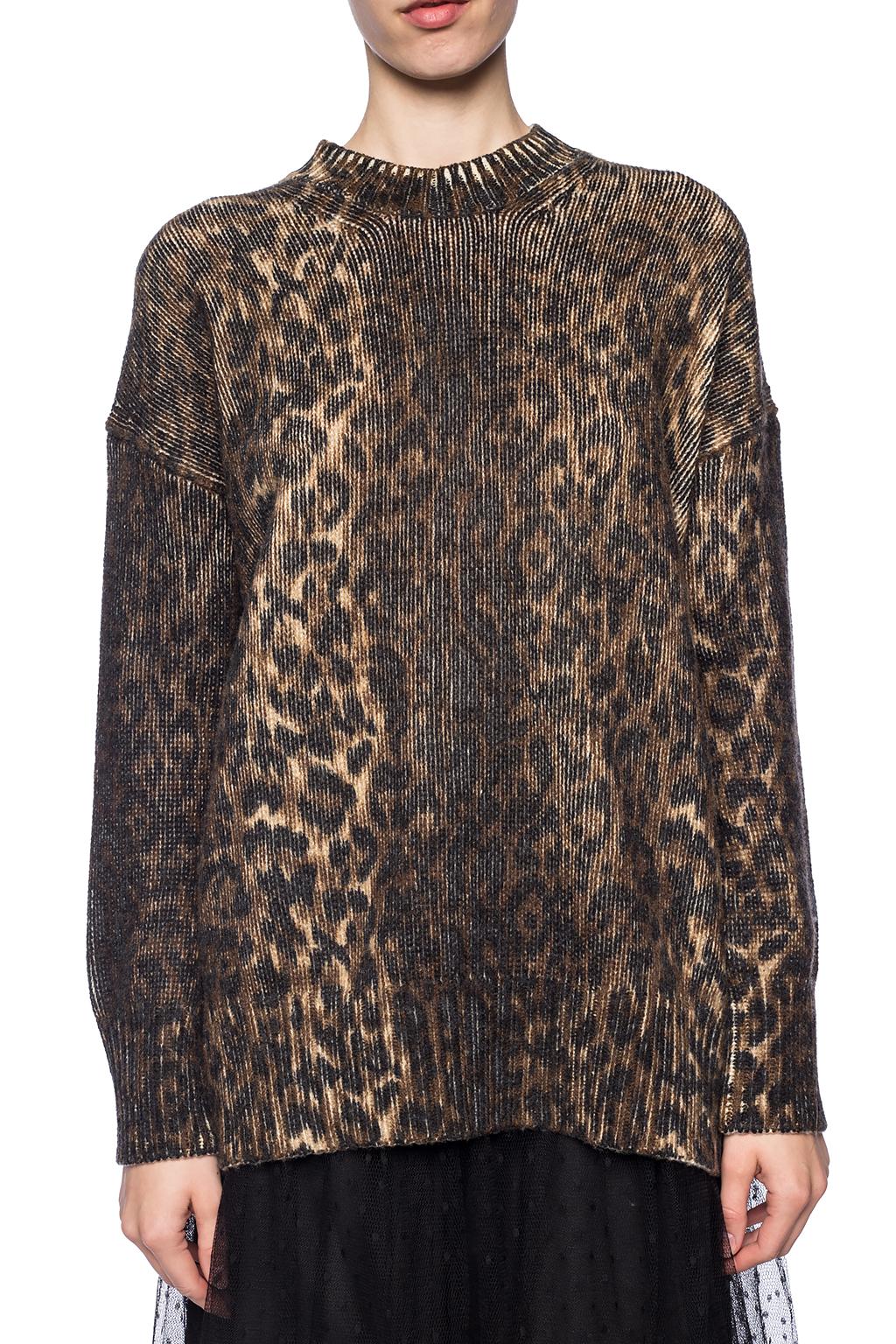 Allsaints 2025 leopard sweater